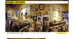 Desktop Screenshot of framesandpictures.ca